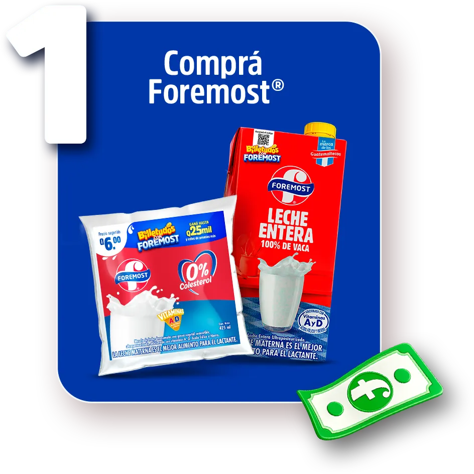 Paso 1: Comprá Foremost®