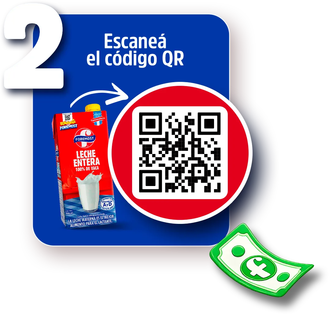 Paso 2: Escaneá el código QR del empaque