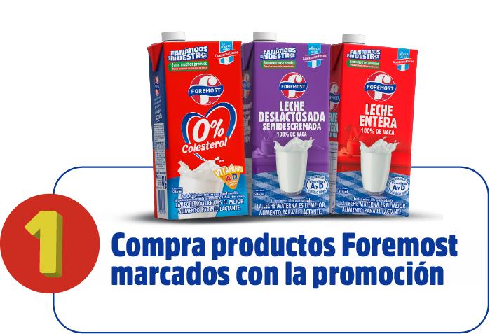 Paso 1: Compra productos Foremost